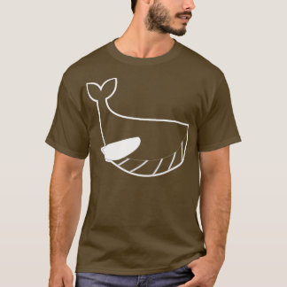 Camiseta Whale Lineart