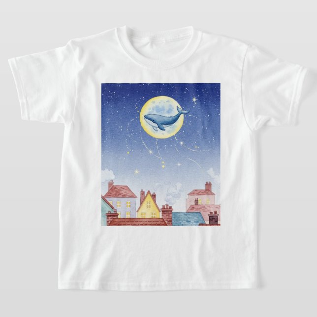 Camiseta Whale on the Moon (Distribución)