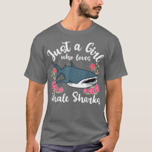 Camiseta Whale Shark Just a Girl Who Loves Whale Sharks 