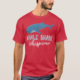 Camiseta Whale Shark Whisperer Cute Tiburón Ballena Ama Oce