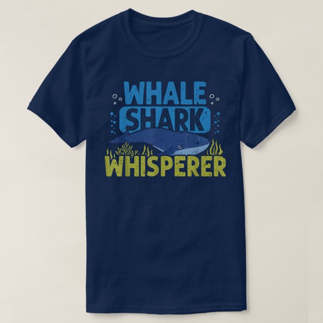 Camiseta Whale Shark Whisperer Gentle Giant Sea Animal Love (Diseño del anverso)
