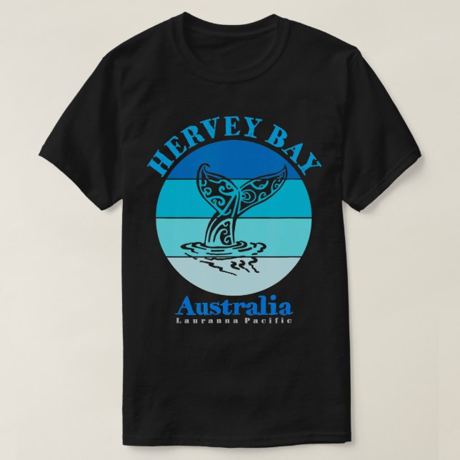 Camiseta Whale Tail Hervey Bay Australia Ocean (Diseño del anverso)