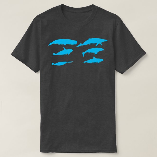 Camiseta Whale Tee Fin Save The Whales Gift Idea Retro (Diseño del anverso)