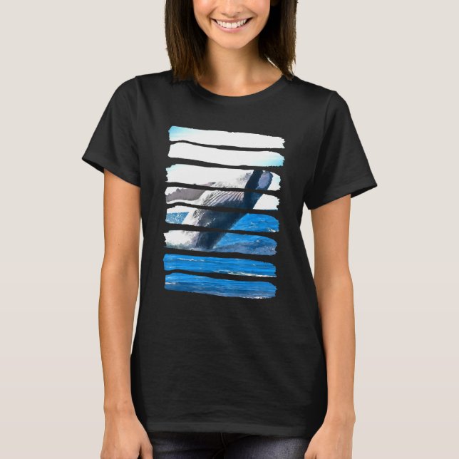 Camiseta Whale Underwater Ocean Sea Nature Animal Leisure F (Anverso)