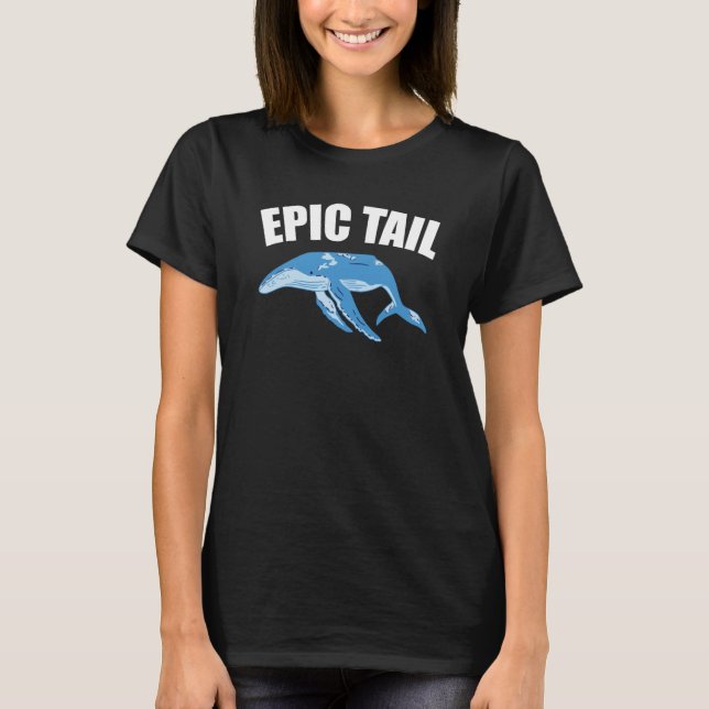 Camiseta Whale Watcher Epic Tail Whale Watching (Anverso)