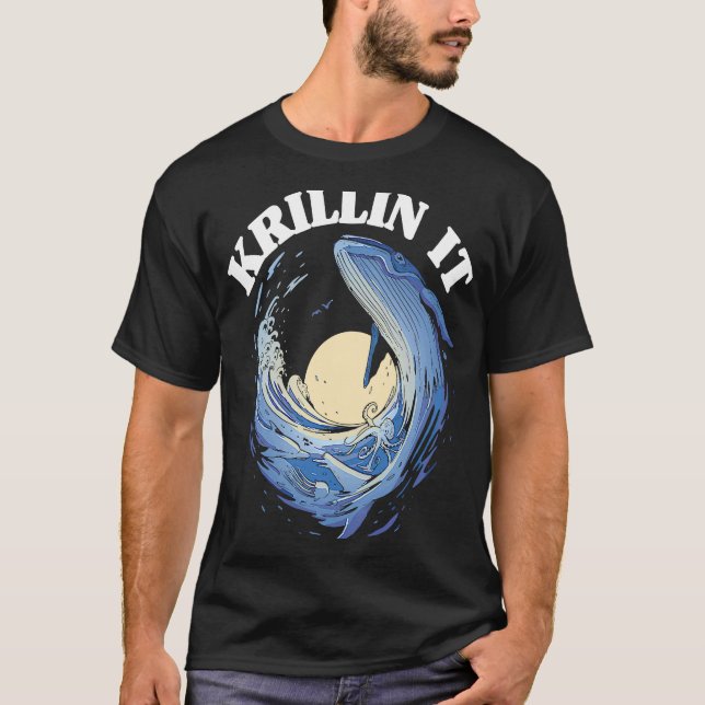 Camiseta Whale Watcher Krillin It (Anverso)