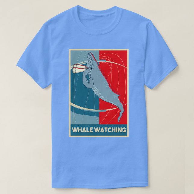 Camiseta Whale Watching Whalewatching Ocean Naturalist Gift (Diseño del anverso)