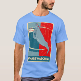 Camiseta Whale Watching Whalewatching Ocean Naturalist Gift