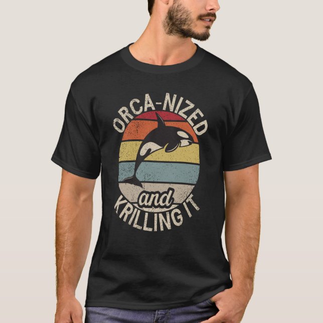 Camiseta Whales Watch Dolphin Pottwhal  Saying Orca Whale   (Anverso)