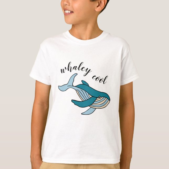 Camiseta Whaley Guay Boys Ocean Whale (Anverso)