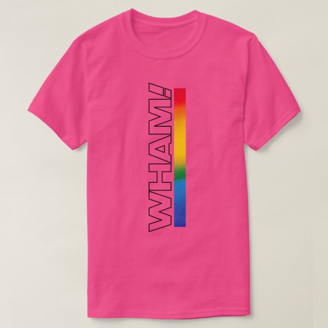 CAMISETA WHAM (Diseño del anverso)