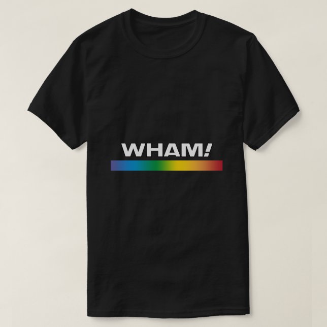 Camiseta ¡Wham! La final (logo del arcoiris) es una camiset (Diseño del anverso)