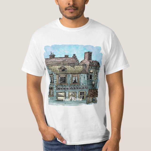 Camiseta Wharf Scene 2 (Anverso)