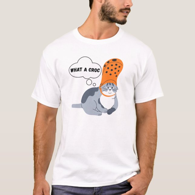 Camiseta What a Croc Funny (Anverso)