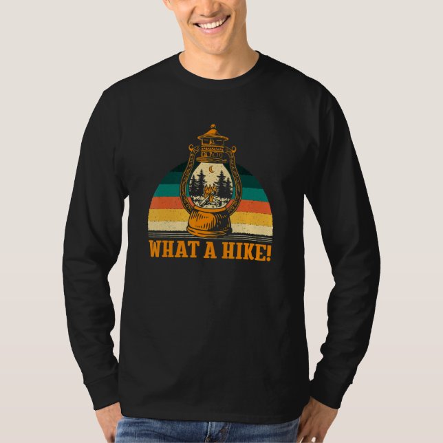 Camiseta What a Hike Hiking Mountain Hiker Summit Wildlife  (Anverso)