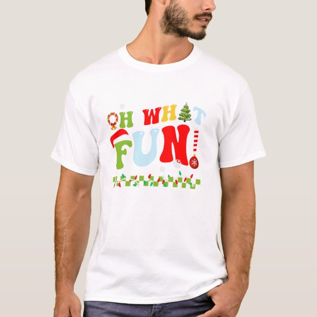 Camiseta what fun (Anverso)