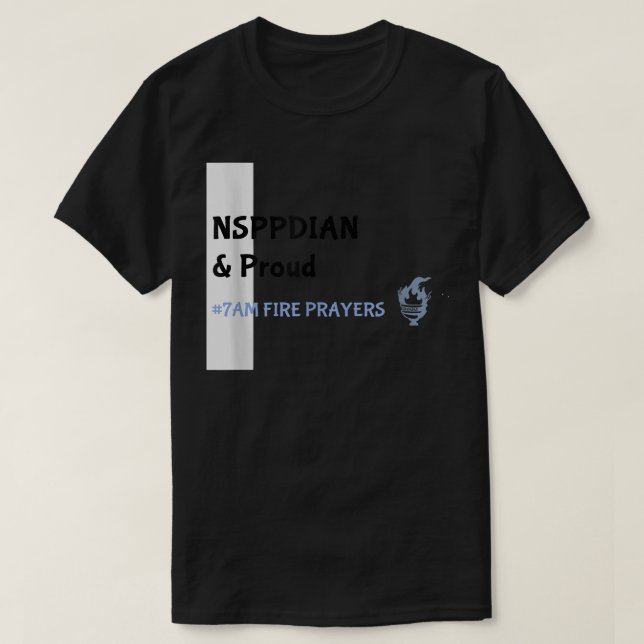 Camiseta What God cannot do does not exist NSPPD Prayer  (Diseño del anverso)