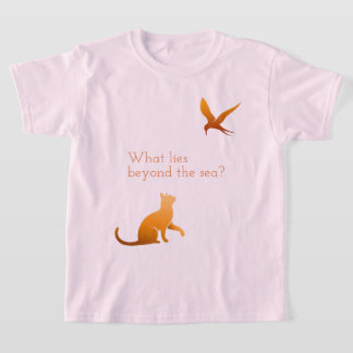 Camiseta What lies beyond the sea?(04Orange)