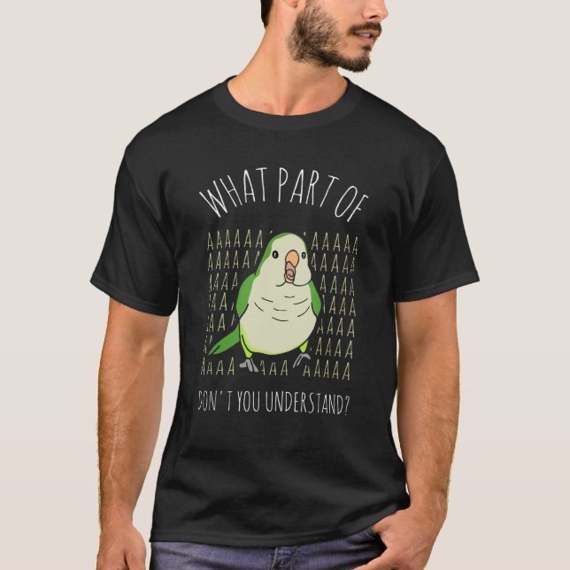 Camiseta What Part Of AAAA Don't You Understand Green Quake (Anverso)