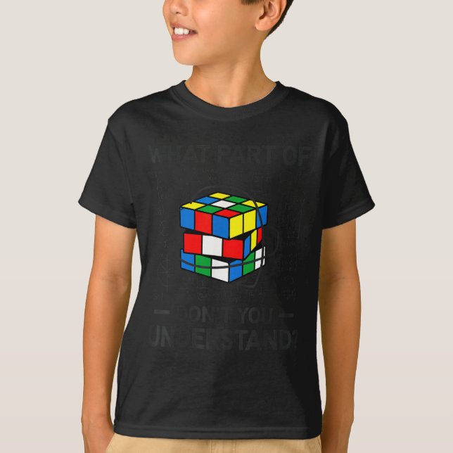 Camiseta What Part Of Don't You Understand Funny Math Speeu (Anverso)