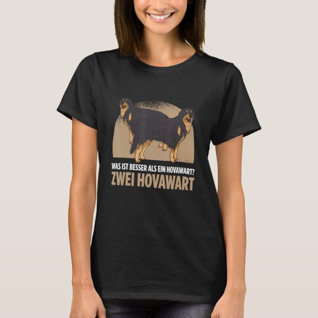 Camiseta What s better than a Hovawart Two Hovawart owners (Anverso)