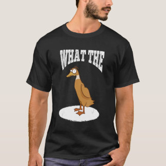 Camiseta What The Duck Duck Morning Grouch Coffee Rubber Du