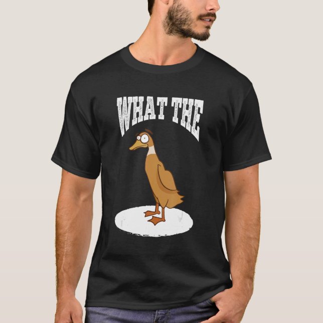 Camiseta What The Duck Duck Morning Grouch Coffee Rubber Du (Anverso)