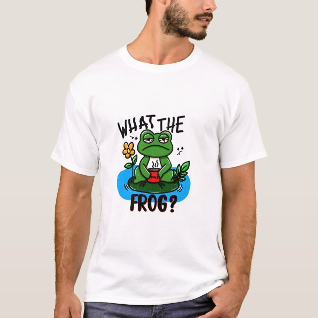 Camiseta What the frog? (Anverso)