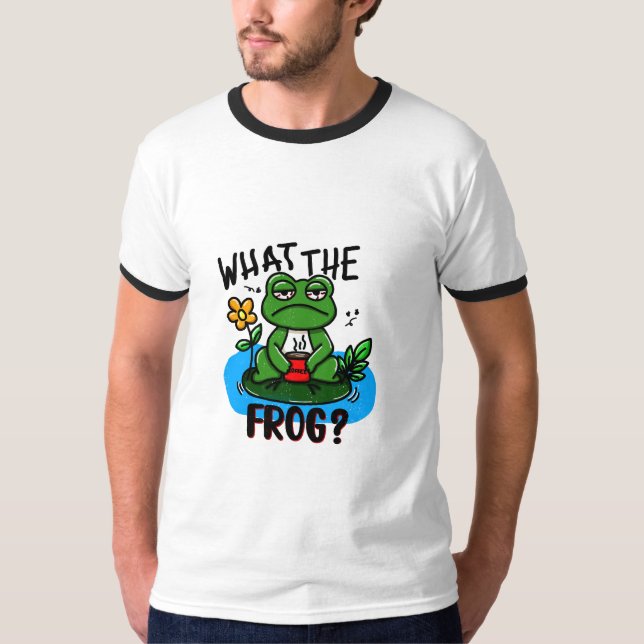 Camiseta What the frog? (Anverso)