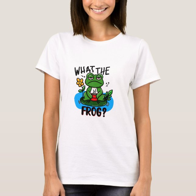 Camiseta What the frog? (Anverso)