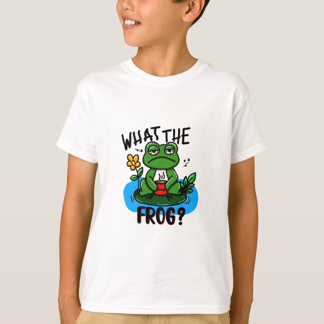 Camiseta What the frog? (Anverso)
