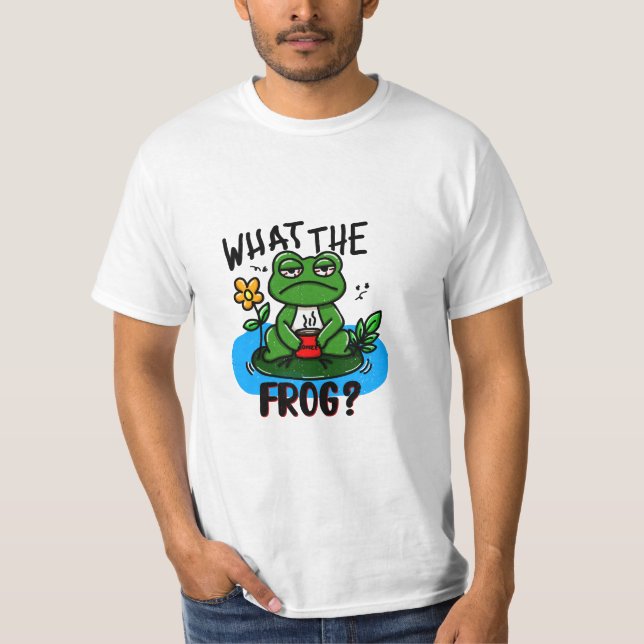 Camiseta What the frog? (Anverso)
