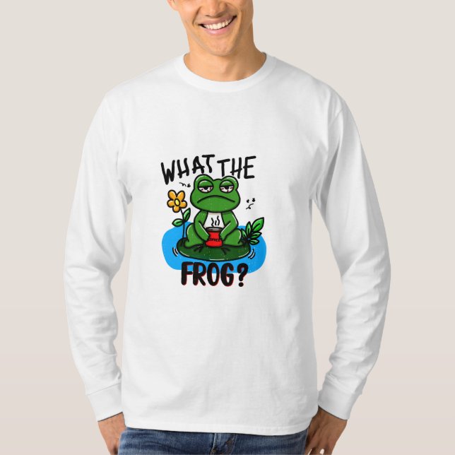Camiseta What the frog? (Anverso)