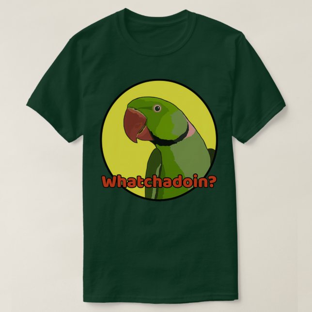 Camiseta Whatchadoin (Diseño del anverso)
