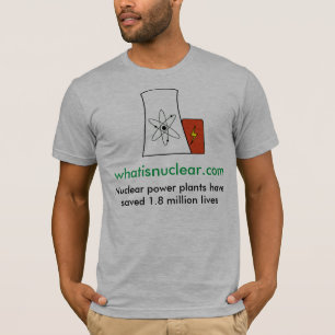 Camiseta Whatisnuclear.com nuclear ahorra a T-shir de los