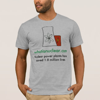 Camiseta Whatisnuclear.com nuclear ahorra a T-shir de los