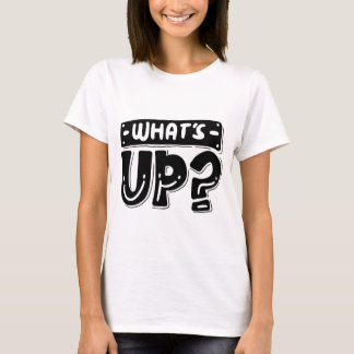 Camiseta What's Up – Gráfica Divertida y Amigable