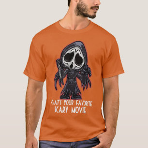 Camiseta What's Your Favorite Scary Movie Horror Halloween 