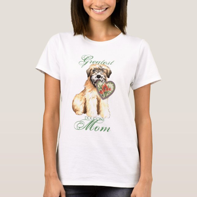 Camiseta Wheaten Heart Mom (Anverso)