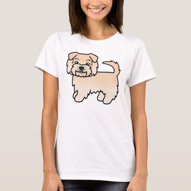 Camiseta Wheaten Norfolk Terrier (Anverso)
