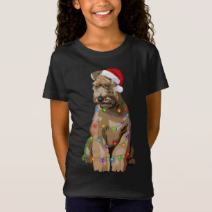 Camiseta Wheaten Terrier Navidades enciende Xmas Perro Love