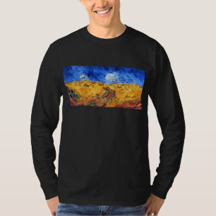 Camiseta Wheatfield con los cuervos, Van Gogh