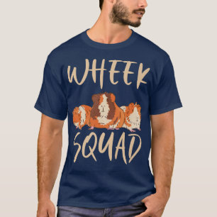 Camiseta Wheek Squad Friendship Cute Guinea Pig Premium 558
