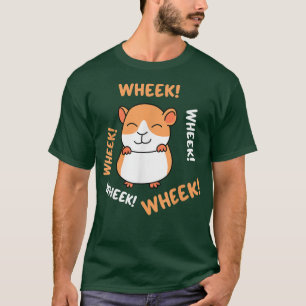 Camiseta Wheek Wheek! Funny Guinea Pig Cavy Cute Noise Pet 