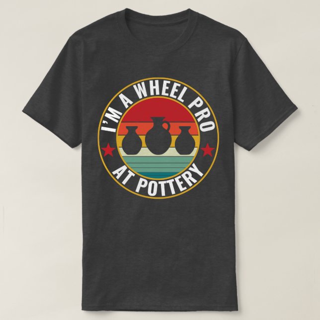 Camiseta Wheel Pro en la tienda de artesanías divertida de  (Diseño del anverso)