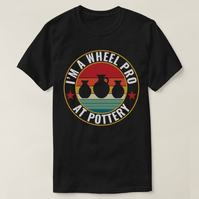 Camiseta Wheel Pro en la tienda de artesanías divertida de  (Diseño del anverso)