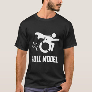 Camiseta Wheelchai, persona discapacitada divertida con mod