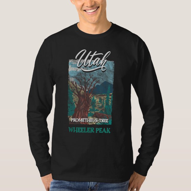 Camiseta Wheeler Peak Utah Beehive State National Parks Mig (Anverso)