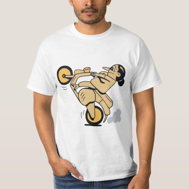 Camiseta Wheelie (Anverso)