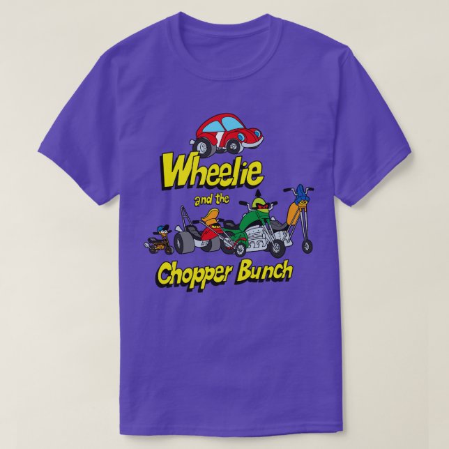 Camiseta Wheelie Y El Chopper Bunch (Diseño del anverso)